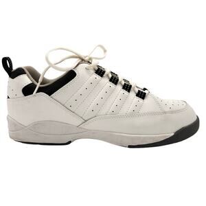 Brunswick Eagle Leather Low Top Classic Bowling Shoes White Men's Size US 10.5